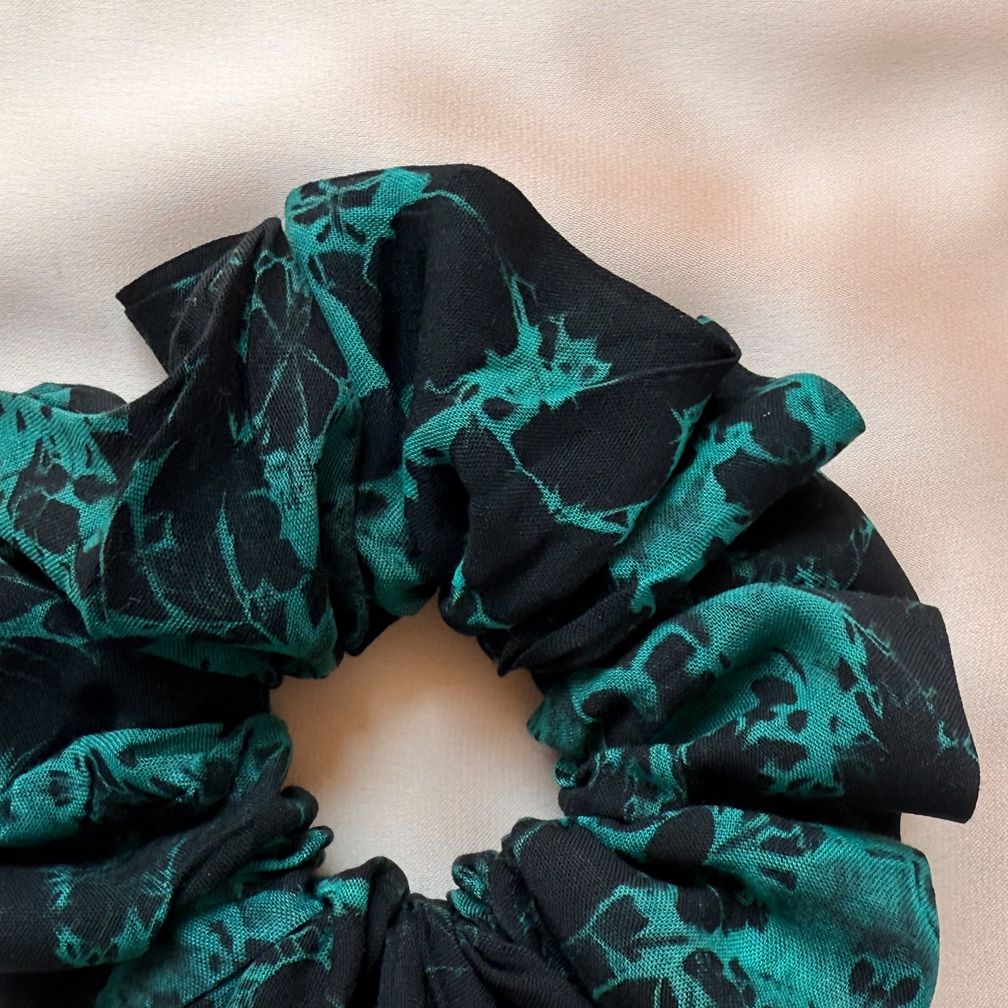 Jatu Blu - Medium Hand Dyed Scrunchie